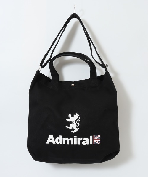 Admiral(アドミラル)の「Admiral ハーフユニオン2WAYトートバッグ(トートバッグ・メンズ・ブラック/アイボリー・FREE)」の3枚目の写真