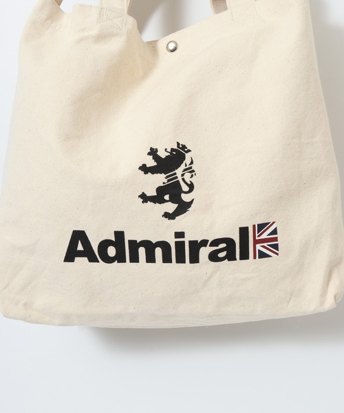 Admiral(アドミラル)の「Admiral ハーフユニオン2WAYトートバッグ(トートバッグ・メンズ・ブラック/アイボリー・FREE)」の5枚目の写真