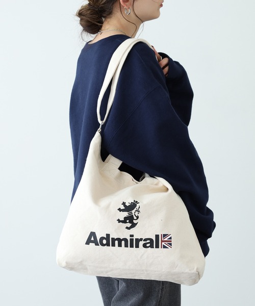 Admiral(アドミラル)の「Admiral ハーフユニオン2WAYトートバッグ(トートバッグ・メンズ・ブラック/アイボリー・FREE)」の13枚目の写真