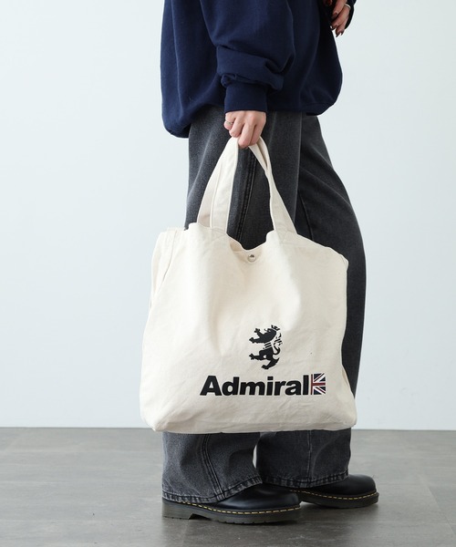 Admiral(アドミラル)の「Admiral ハーフユニオン2WAYトートバッグ(トートバッグ・メンズ・ブラック/アイボリー・FREE)」の16枚目の写真