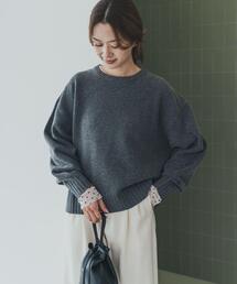 URBAN RESEARCH DOORS | ハミルトンウールクルーワイドプルオーバー(ニット/セーター)