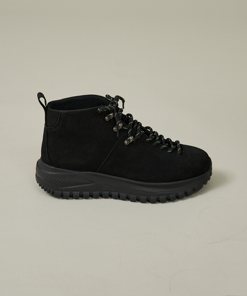 ABAHOUSE（アバハウス）の「SUEDE MOUNTAIN BOOTS / マウンテンブーツ/厚底/軽量ブーツ / ユニセックス（ブーツ・メンズ・ブラック/ベージュ・26/27/28）」の12枚目の写真