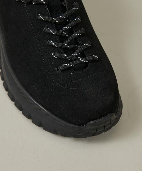 ABAHOUSE（アバハウス）の「SUEDE MOUNTAIN BOOTS / マウンテンブーツ/厚底/軽量ブーツ / ユニセックス（ブーツ・メンズ・ブラック/ベージュ・26/27/28）」の9枚目の写真