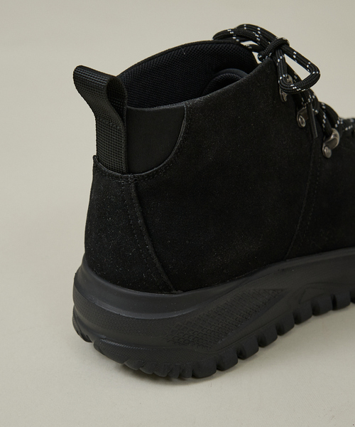 ABAHOUSE（アバハウス）の「SUEDE MOUNTAIN BOOTS / マウンテンブーツ/厚底/軽量ブーツ / ユニセックス（ブーツ・メンズ・ブラック/ベージュ・26/27/28）」の8枚目の写真