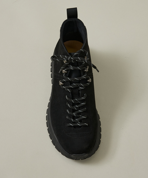 ABAHOUSE（アバハウス）の「SUEDE MOUNTAIN BOOTS / マウンテンブーツ/厚底/軽量ブーツ / ユニセックス（ブーツ・メンズ・ブラック/ベージュ・26/27/28）」の6枚目の写真