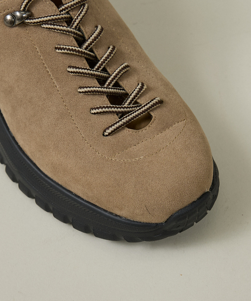 ABAHOUSE（アバハウス）の「SUEDE MOUNTAIN BOOTS / マウンテンブーツ/厚底/軽量ブーツ / ユニセックス（ブーツ・メンズ・ブラック/ベージュ・26/27/28）」の16枚目の写真