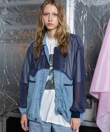 AULA AILA | アローポケットデニムブルゾン(ブルゾン)