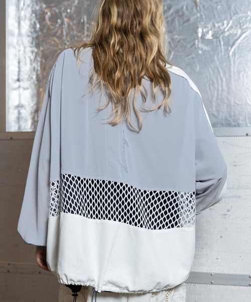 AULA AILA（アウラアイラ）の「アローポケットデニムブルゾン（ブルゾン・レディース・オフホワイト/ブルー/ブラック・0）」の18枚目の写真