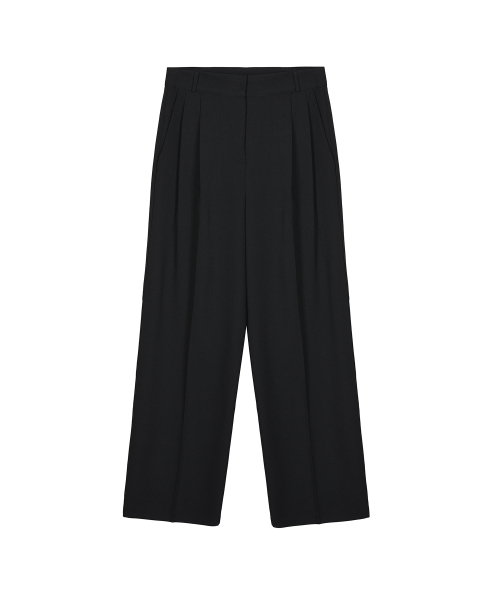 NICK&NICOLE(ニックアンドニコール)の「MINIMAL CLASSIC LOOSE FIT SLACKS_BLACK(スラックス・レディース・その他・LARGE/SMALL/MEDIUM)」の6枚目の写真