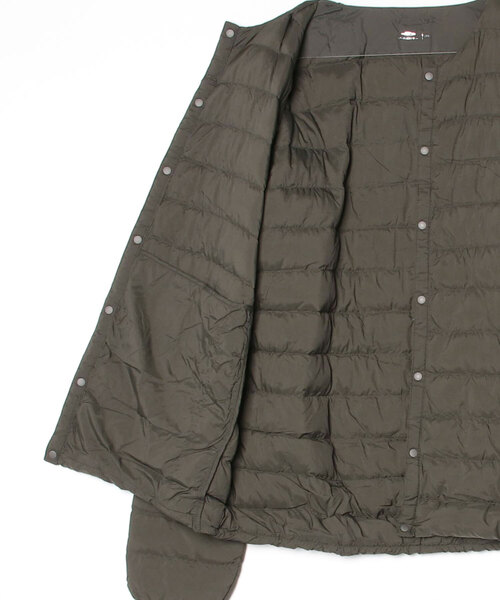 TIGORA（ティゴラ）の「ティゴラ TIGORA ライトダウンジャケット（ダウンジャケット/コート・メンズ・オレンジ/カーキ/ブルー/ブラック・M/L/LL/3L/S）」の21枚目の写真