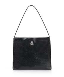 ESSENTIAL LEATHER SQUARE BAG_BLACK