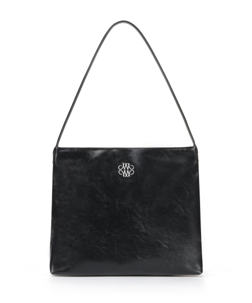 NICK&NICOLE(ニックアンドニコール)の「ESSENTIAL LEATHER SQUARE BAG_BLACK(ショルダーバッグ・レディース・その他・FREE)」の1枚目の写真