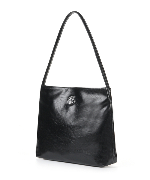 NICK&NICOLE(ニックアンドニコール)の「ESSENTIAL LEATHER SQUARE BAG_BLACK(ショルダーバッグ・レディース・その他・FREE)」の2枚目の写真