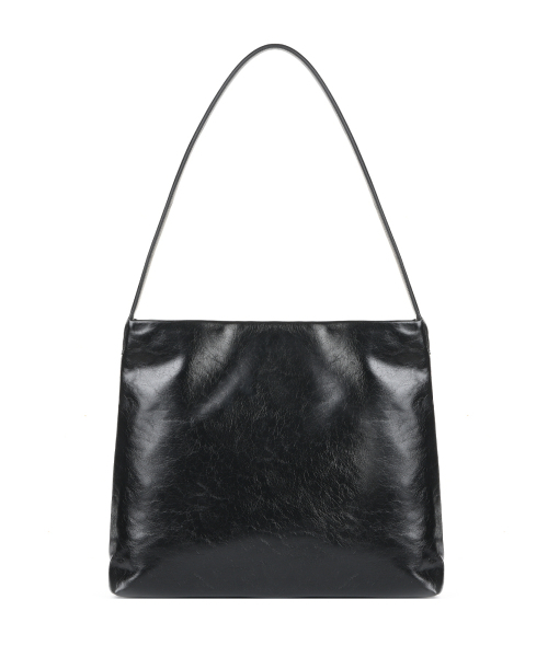 NICK&NICOLE(ニックアンドニコール)の「ESSENTIAL LEATHER SQUARE BAG_BLACK(ショルダーバッグ・レディース・その他・FREE)」の3枚目の写真