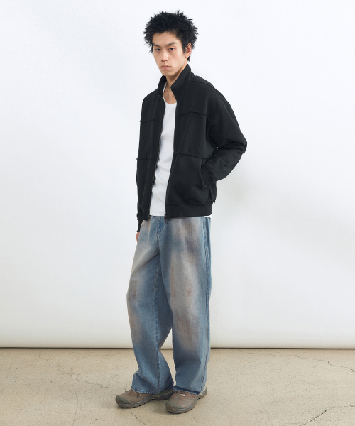 INSILENCE（インサイロンス）の「マッドウォッシングデニムパンツライトブルー（デニムパンツ・レディース・その他・MEDIUM/LARGE/SMALL）」の2枚目の写真