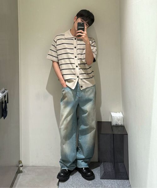 INSILENCE（インサイロンス）の「マッドウォッシングデニムパンツライトブルー（デニムパンツ・レディース・その他・MEDIUM/LARGE/SMALL）」の8枚目の写真