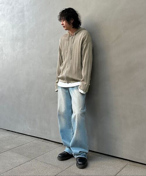 INSILENCE（インサイロンス）の「マッドウォッシングデニムパンツライトブルー（デニムパンツ・レディース・その他・MEDIUM/LARGE/SMALL）」の10枚目の写真