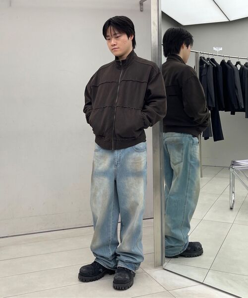 INSILENCE（インサイロンス）の「マッドウォッシングデニムパンツライトブルー（デニムパンツ・レディース・その他・MEDIUM/LARGE/SMALL）」の15枚目の写真