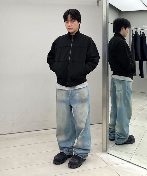 INSILENCE（インサイロンス）の「マッドウォッシングデニムパンツライトブルー（デニムパンツ・レディース・その他・MEDIUM/LARGE/SMALL）」の16枚目の写真