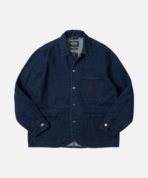 FRIZMWORKS(フリズムワークス)の「DENIM CHORE JACKET _ INDIGO(その他アウター・メンズ・その他・MEDIUM/LARGE/X-LARGE)」の1枚目の写真