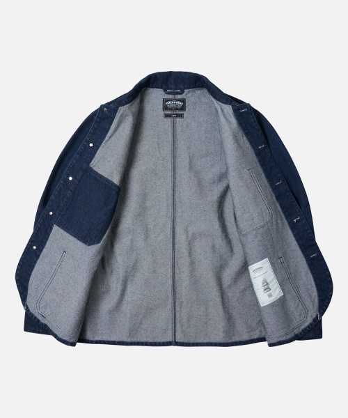 FRIZMWORKS(フリズムワークス)の「DENIM CHORE JACKET _ INDIGO(その他アウター・メンズ・その他・MEDIUM/LARGE/X-LARGE)」の2枚目の写真