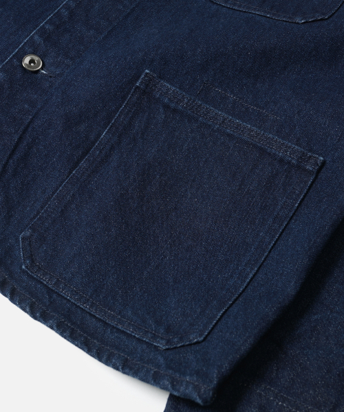 FRIZMWORKS(フリズムワークス)の「DENIM CHORE JACKET _ INDIGO(その他アウター・メンズ・その他・MEDIUM/LARGE/X-LARGE)」の6枚目の写真