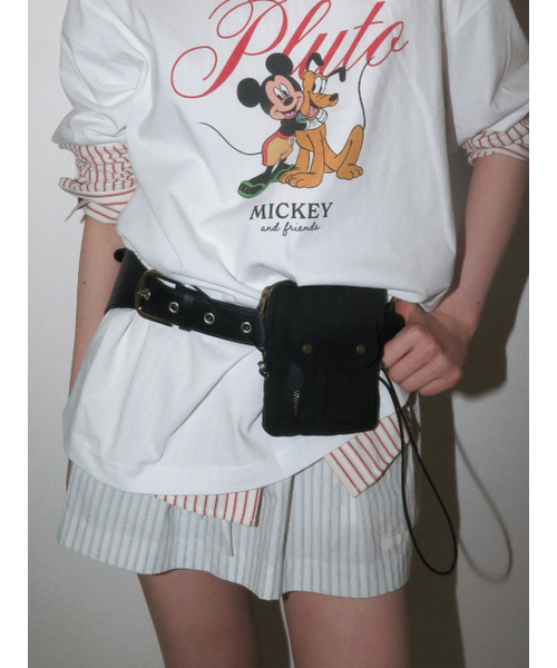 Kijun（キジュン）の「Mini Bag Black（メッセンジャーバッグ・レディース・その他・OS）」の4枚目の写真