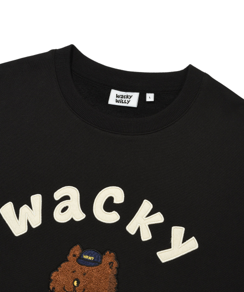 Wacky WiLLy(ワッキーウィリー)の「キキと友達グラフィックスウェット ブラック(スウェット・レディース・その他・SMALL/MEDIUM/LARGE/X-LARGE)」の4枚目の写真