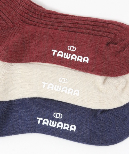 studio CLIP(スタディオクリップ)の「【daily CLIP】ウール混トップカラーソックス(ソックス/靴下・レディース・グレー/アイボリー/チェリーレッド/ネイビー・FREE)」の10枚目の写真