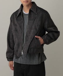 LAND MUSEUM | 【UNISEX】LAND MUSEUM／スエード切り替えエブルゾンジャケット(ブルゾン)