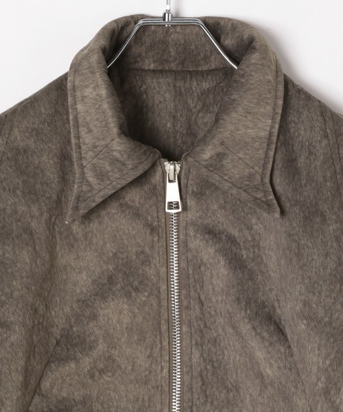 LAND MUSEUM（ランドミュージアム）の「【UNISEX】LAND MUSEUM／スエード切り替えエブルゾンジャケット（ブルゾン・メンズ・ブラウン/ブラック・LARGE/MEDIUM）」の14枚目の写真