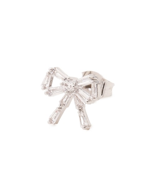 JILL by JILL STUART（ジルバイジルスチュアート）の「◇Cubic プチリボンピアス（ピアス（両耳用）・レディース・ゴールド/シルバー・FREE）」の11枚目の写真