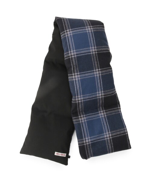 DRESSTERIOR（ドレステリア）の「フランネルチェック ダウンマフラー（ストール/ショール・メンズ・レッド系3/ブルー系その他3・00）」の4枚目の写真