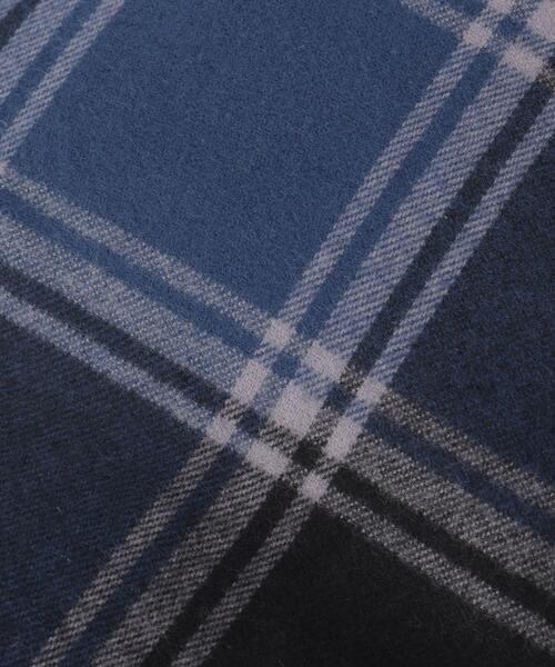 DRESSTERIOR（ドレステリア）の「フランネルチェック ダウンマフラー（ストール/ショール・メンズ・レッド系3/ブルー系その他3・00）」の5枚目の写真