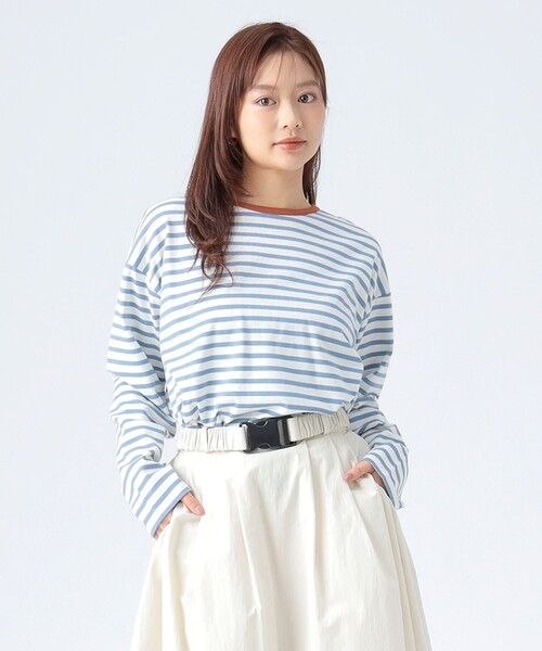 BEAMS HEART(ビームスハート)の「リンガー ボーダー Tシャツ(Tシャツ/カットソー・レディース・その他/その他1/その他2/その他3・FREE)」の7枚目の写真