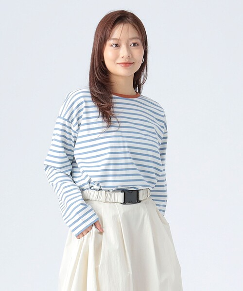 BEAMS HEART(ビームスハート)の「リンガー ボーダー Tシャツ(Tシャツ/カットソー・レディース・その他/その他1/その他2/その他3・FREE)」の8枚目の写真