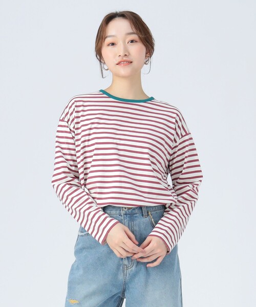 BEAMS HEART(ビームスハート)の「リンガー ボーダー Tシャツ(Tシャツ/カットソー・レディース・その他/その他1/その他2/その他3・FREE)」の11枚目の写真