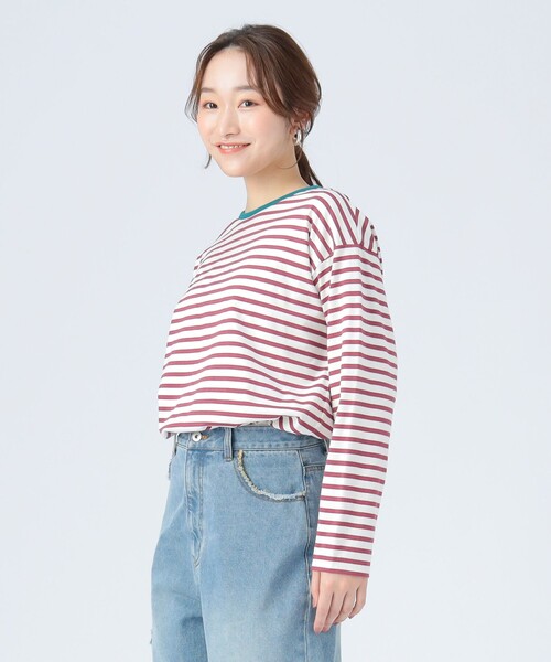 BEAMS HEART(ビームスハート)の「リンガー ボーダー Tシャツ(Tシャツ/カットソー・レディース・その他/その他1/その他2/その他3・FREE)」の12枚目の写真