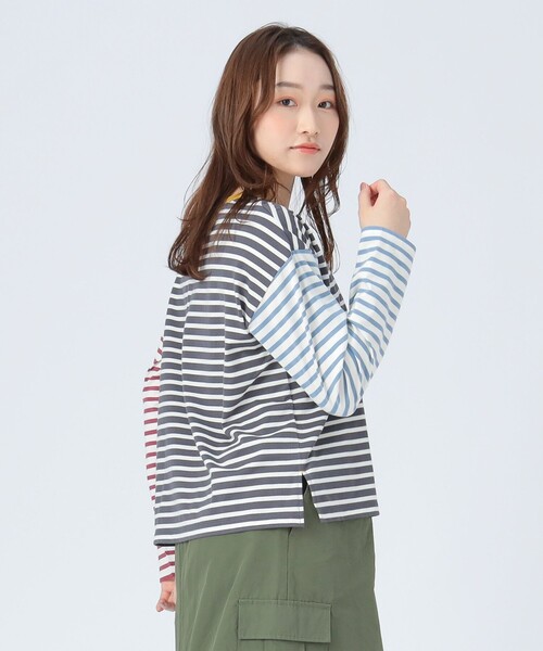 BEAMS HEART(ビームスハート)の「リンガー ボーダー Tシャツ(Tシャツ/カットソー・レディース・その他/その他1/その他2/その他3・FREE)」の16枚目の写真