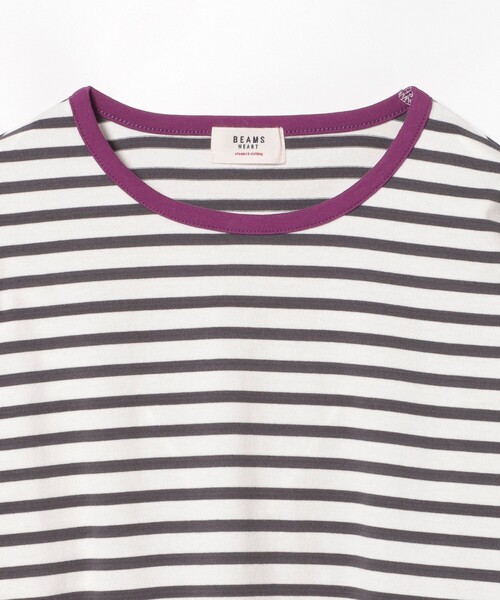 BEAMS HEART(ビームスハート)の「リンガー ボーダー Tシャツ(Tシャツ/カットソー・レディース・その他/その他1/その他2/その他3・FREE)」の18枚目の写真