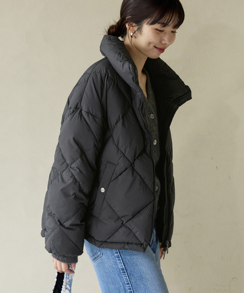 IENA(イエナ)の「PYRENEX/ピレネックス ADELE ダウンジャケット HWY009(ダウンジャケット/コート・レディース・ホワイト/ブラック・38/36)」の10枚目の写真
