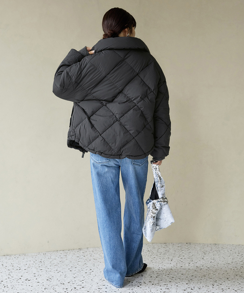 IENA(イエナ)の「PYRENEX/ピレネックス ADELE ダウンジャケット HWY009(ダウンジャケット/コート・レディース・ホワイト/ブラック・38/36)」の15枚目の写真
