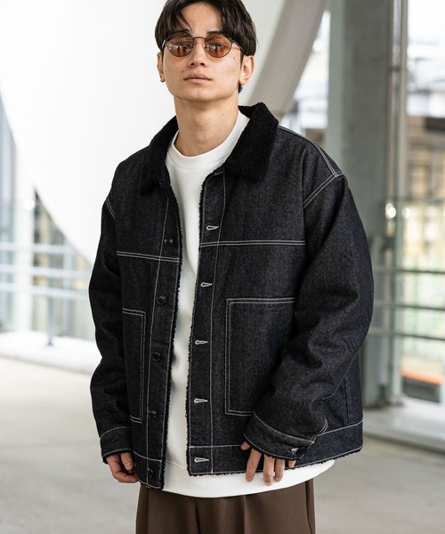 セール】裏ボアデニムジャケット / 601271（デニムジャケット