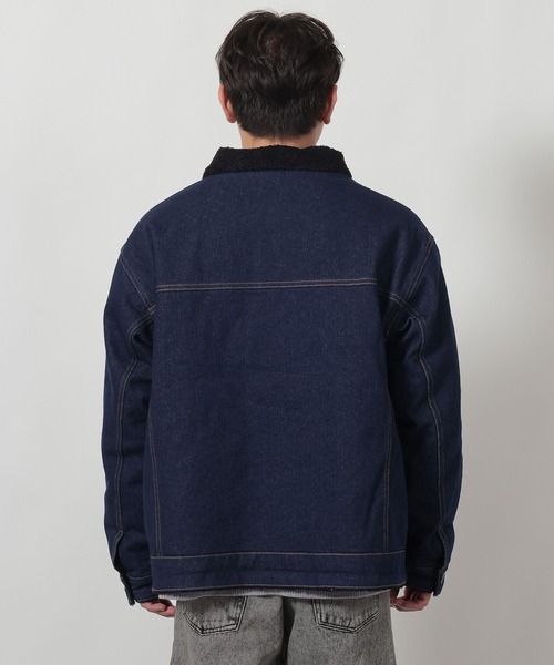 LAKOLE（ラコレ）の「裏ボアデニムジャケット / 601271（デニムジャケット・メンズ・ブルー/ブラック・MEDIUM/LARGE/X-LARGE）」の20枚目の写真