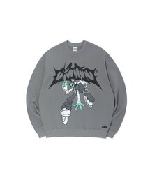 CRITIC（クリティック）の「ALIEN GRAFFITI SWEATSHIRTS LIGHT GREY（スウェット）」