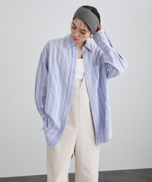SALON adam et rope' | ワイドピッチストライプシャツ(シャツ/ブラウス)