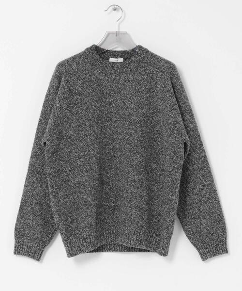 ATON LAMBS WOOL C/N SWEATER（ニット/セーター）｜ATON（エイトン）の