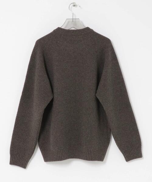 ATON LAMBS WOOL C/N SWEATER（ニット/セーター）｜ATON（エイトン）の