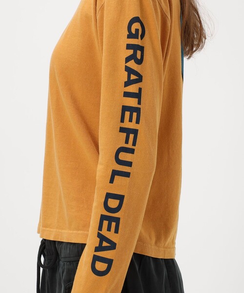 JAMES PERSE(ジェームスパース)の「グレイトフル デッド ロングスリーブカットソー WLJ3113GRF(Tシャツ/カットソー・レディース・オレンジ/ホワイト/ブラック・0/2/1)」の11枚目の写真