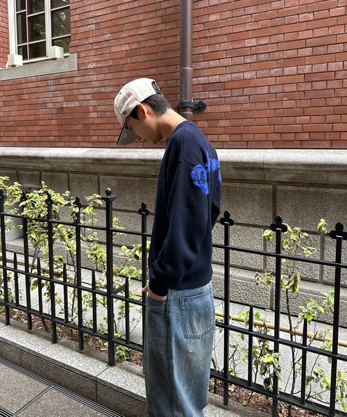 kutir(クティール)の「SHAGGY DESIGN LOGO PULLOVER KNIT/シャギーデザインロゴプルオーバーニット(ニット/セーター・メンズ・ブラック/ネイビー/ブラウン・LARGE/MEDIUM)」の17枚目の写真
